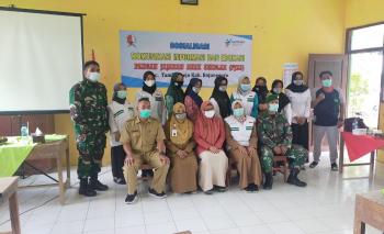  Satgas TMMD 110 Sosialisasi Edukasi Pangan Jajanan Anak Sekolah